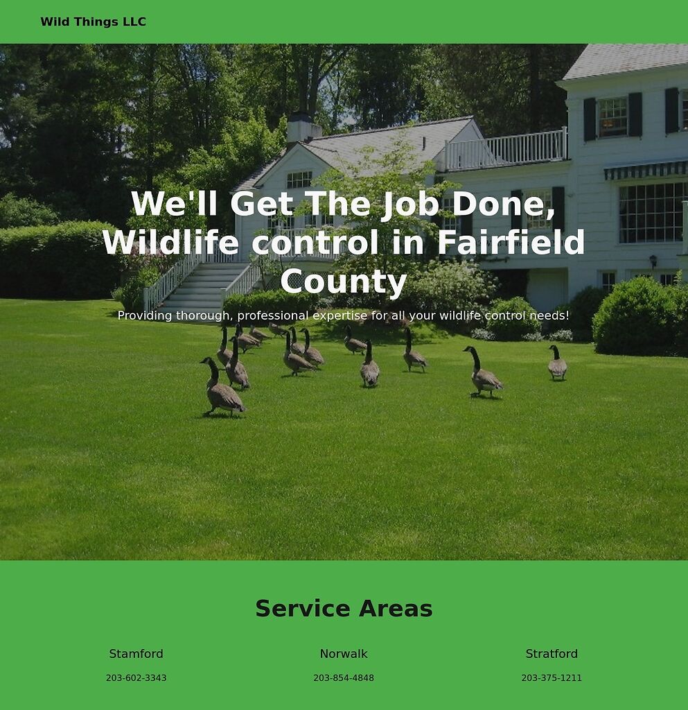 Waterbury Wildlife Control