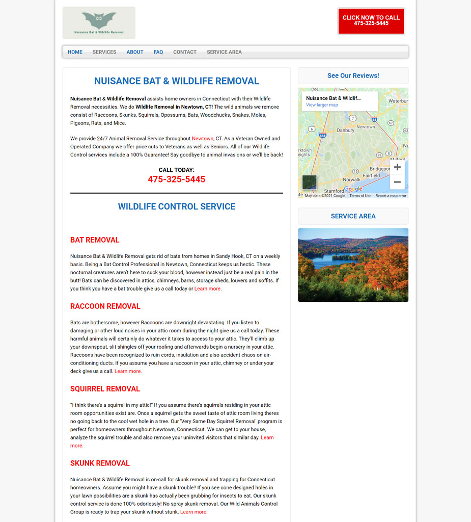 Waterbury Wildlife Control