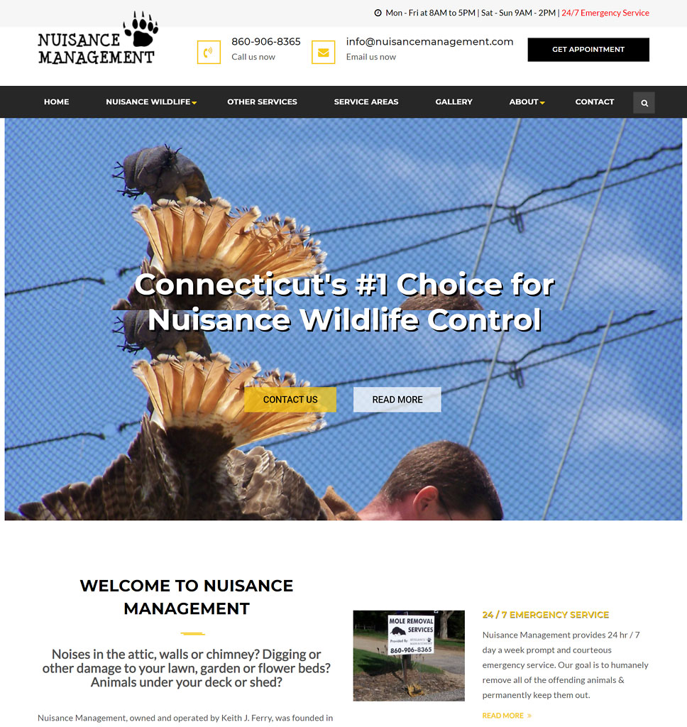 Waterbury Wildlife Control